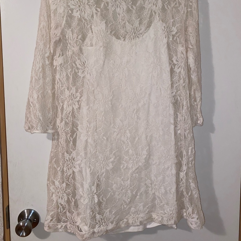 White dress